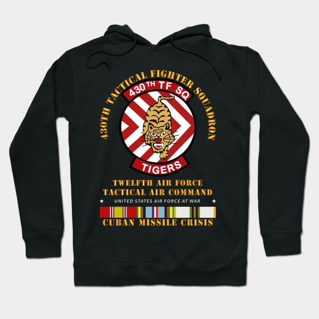 430th TFS - 12th AF - Cuban Missile Crisis w AFEM COLD SVC Hoodie by twix123844